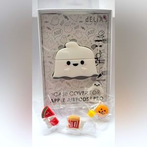 🎄 Ghost Apple Airpods Case for PRO with Cord Protectors 🎄